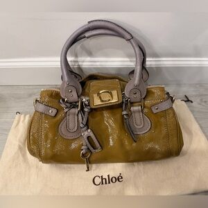 Chloé Patent Paddington Bag